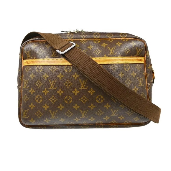 Louis Vuitton Reporter GM Monogram Canvas Messenger Bag - Picture 1 of 11